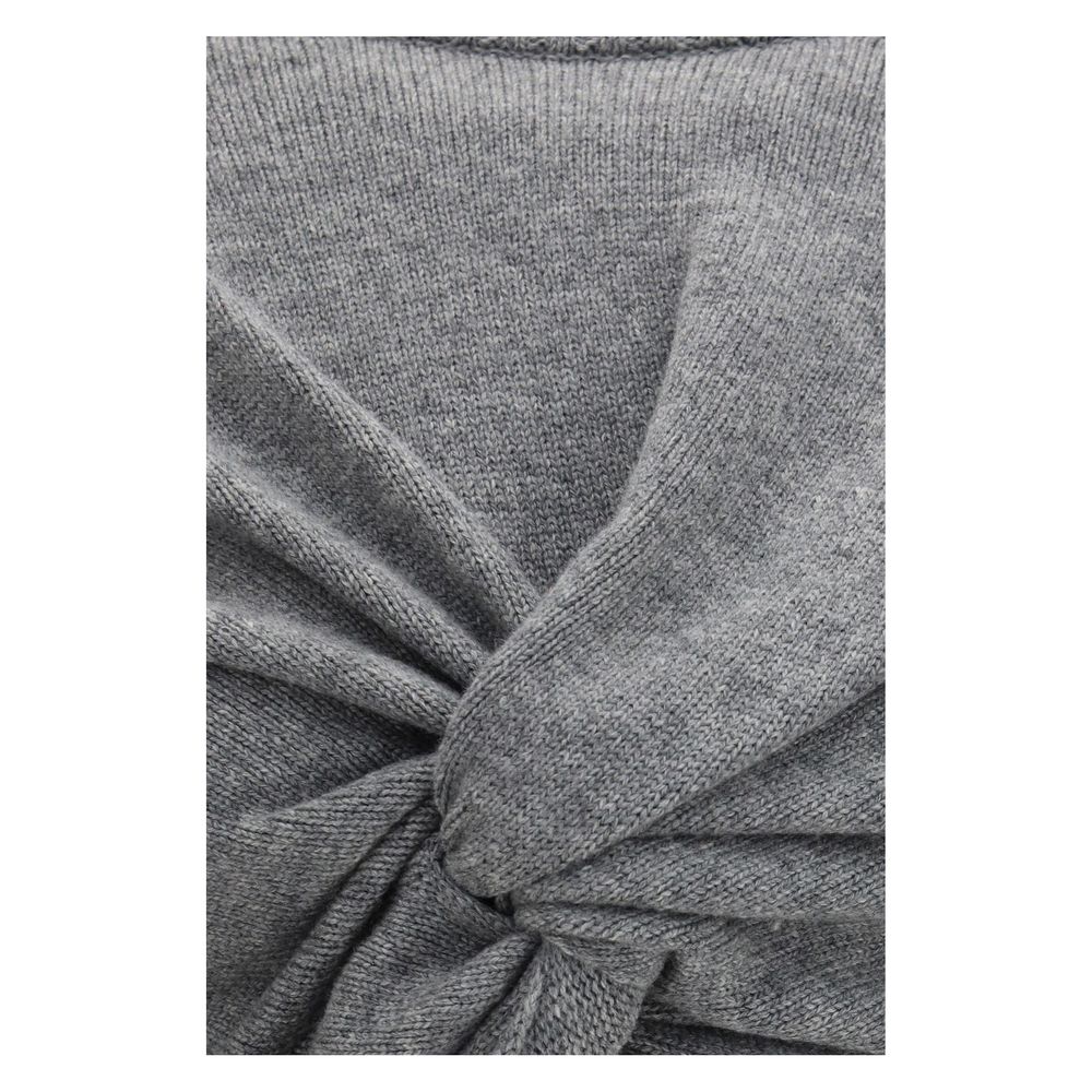 Balenciaga Gray Wool Oves Aries Women's Sweatshirt