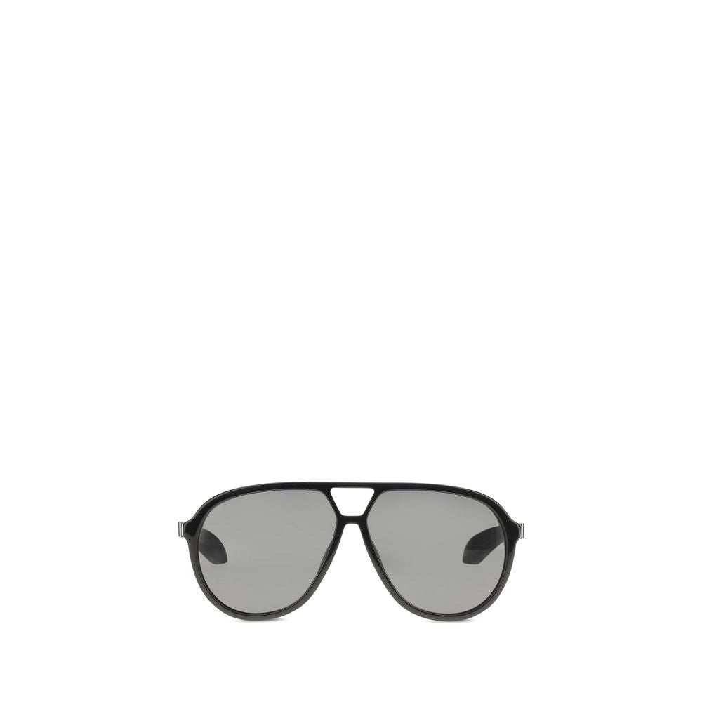 Alexander McQueen Black Acetate Women's Sunglasses