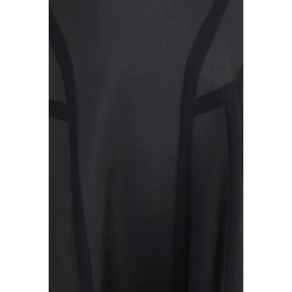 Alexander McQueen Black Polyester Cocktail Women's Dress