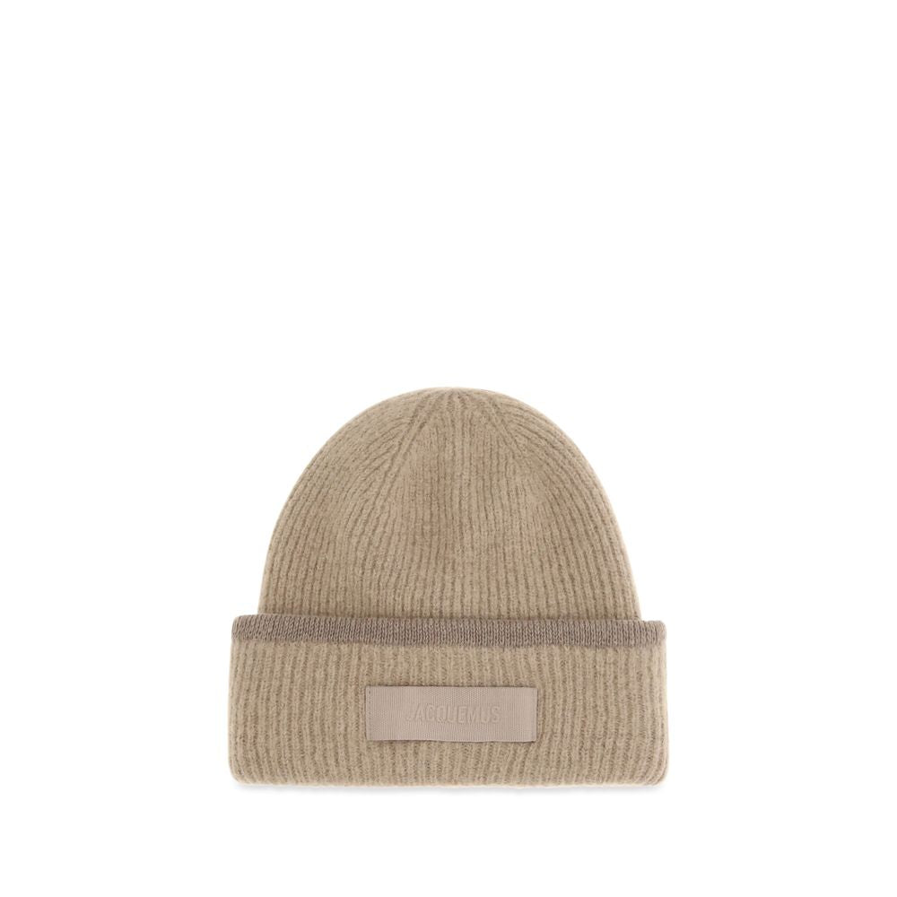 Jacquemus Beige Alpaca Vicugna Pacos Women's Beanie