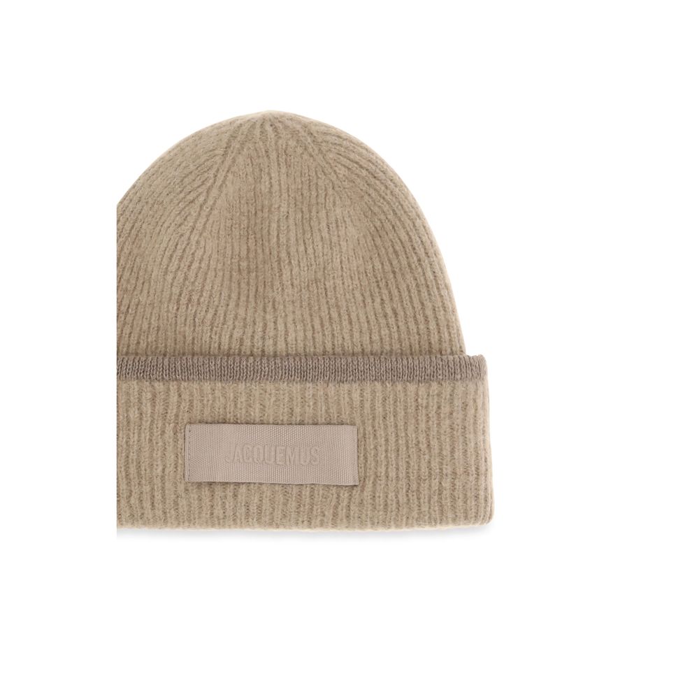 Jacquemus Beige Alpaca Vicugna Pacos Women's Beanie