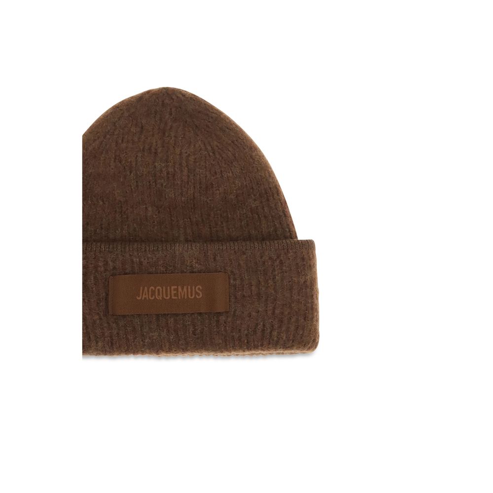 Jacquemus Brown Alpaca Vicugna Pacos Women's Beanie