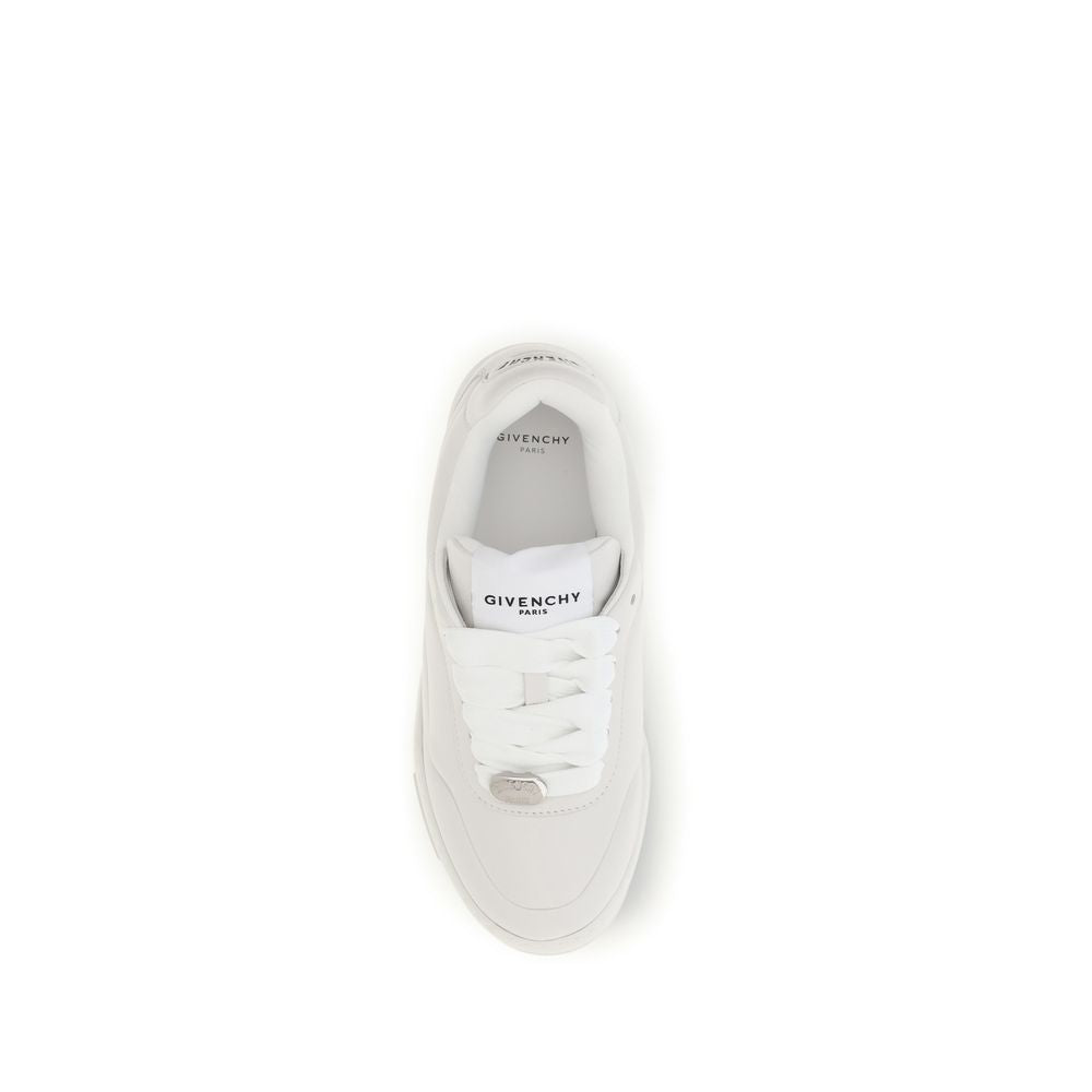 Givenchy White Lamb Ovis Aries Low Top Women's Sneakers
