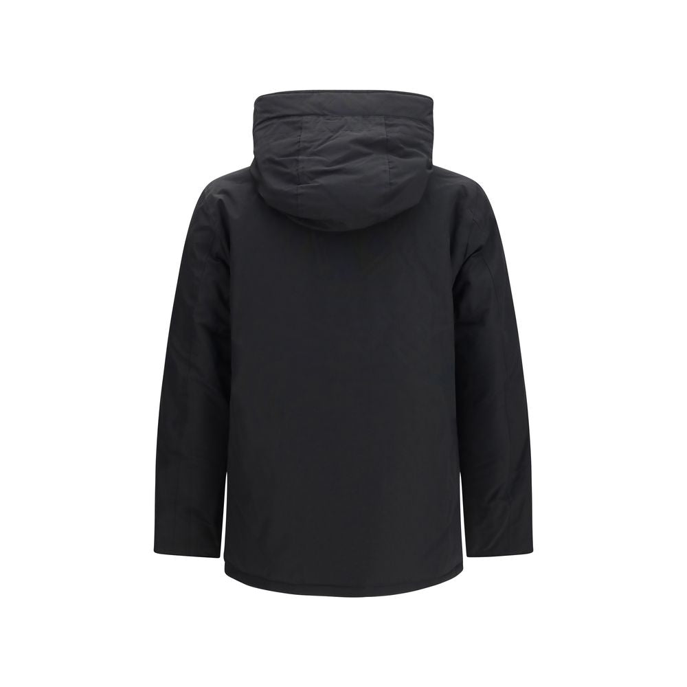 Woolrich Black Cotton Shell Men's Jacket