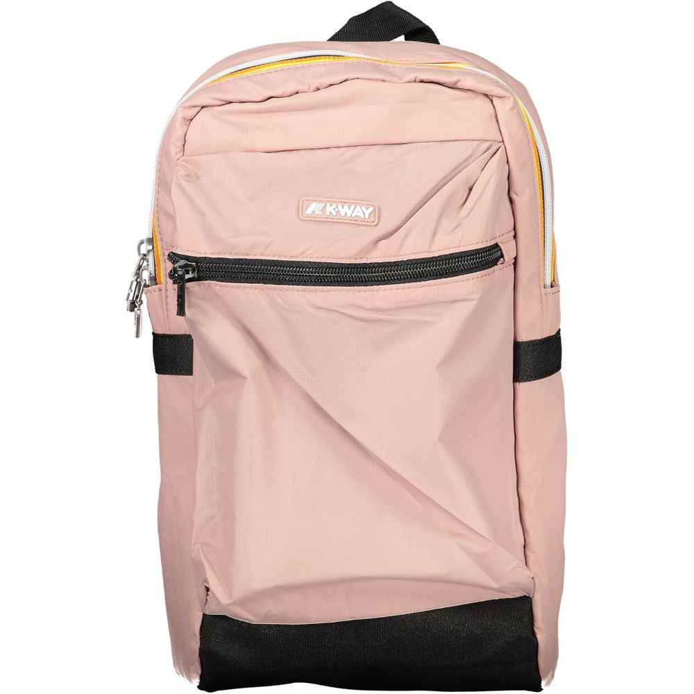 K-WAY Rosa Polyamide Unisex Men's Backpack