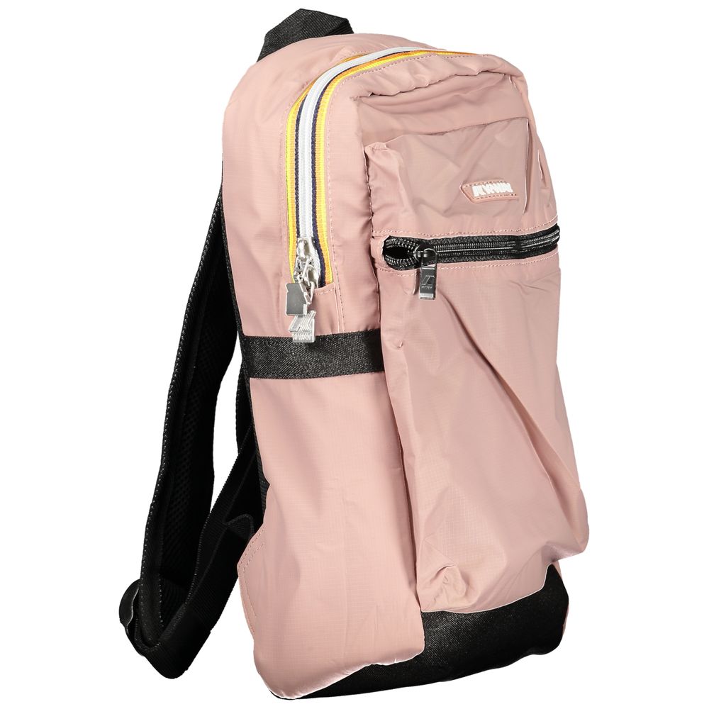 K-WAY Rosa Polyamide Unisex Men's Backpack