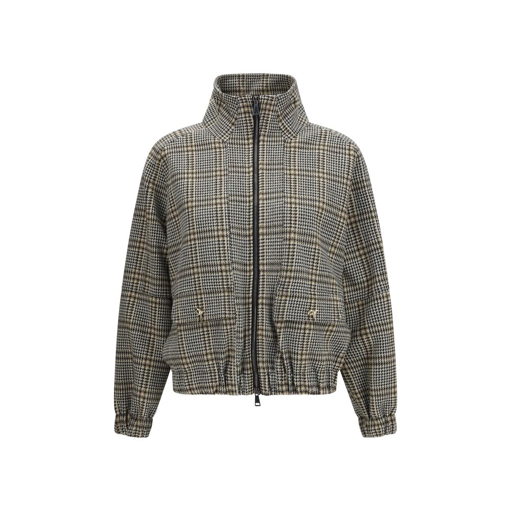 Fabiana Filippi Beige Viscose Women's Bomber