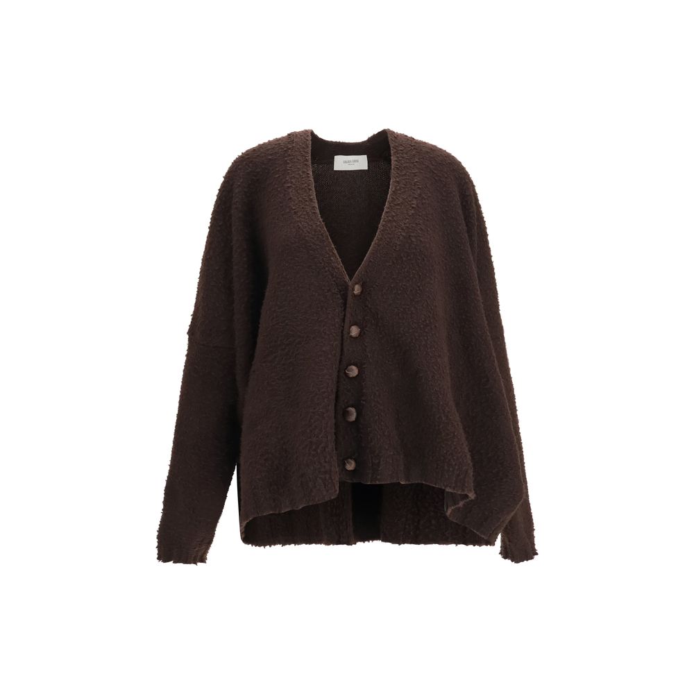 Golden Goose Brown Wool Oves Aries Women's Cardigan