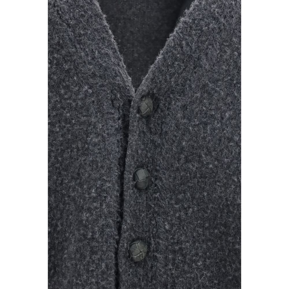 Golden Goose Gray Wool Oves Aries Women's Cardigan