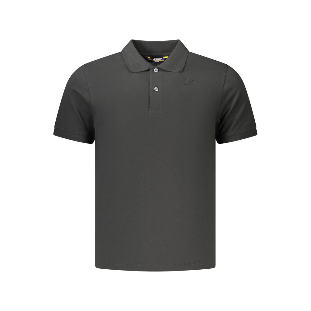 K-WAY Nero Cotton Men's Men's Polo