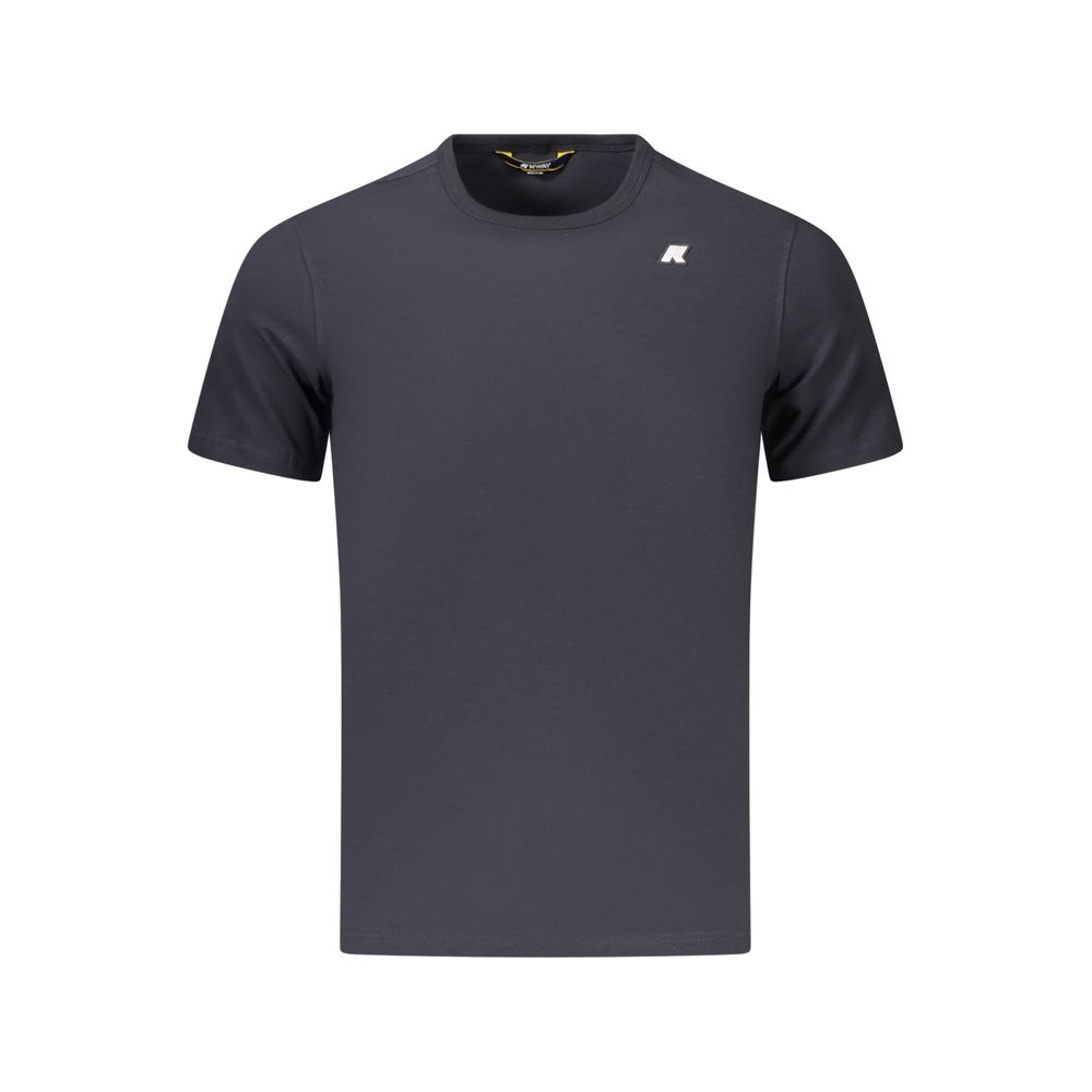 K-WAY Blue Cotton Men's Men's T-Shirt