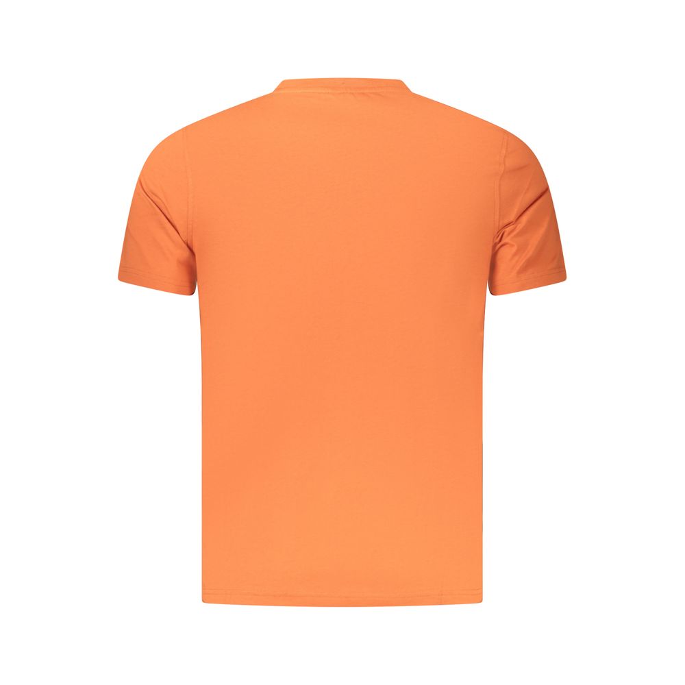 K-WAY Orange Cotton Men's Men's T-Shirt