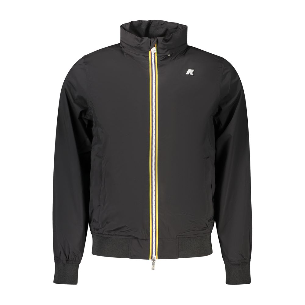 K-WAY Black Nylon Men's Men's Jacket