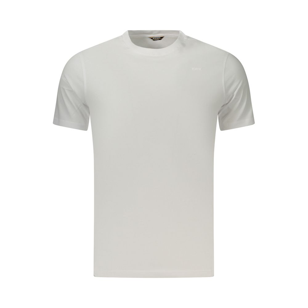 K-WAY Bianco Cotton Men's Men's T-Shirt