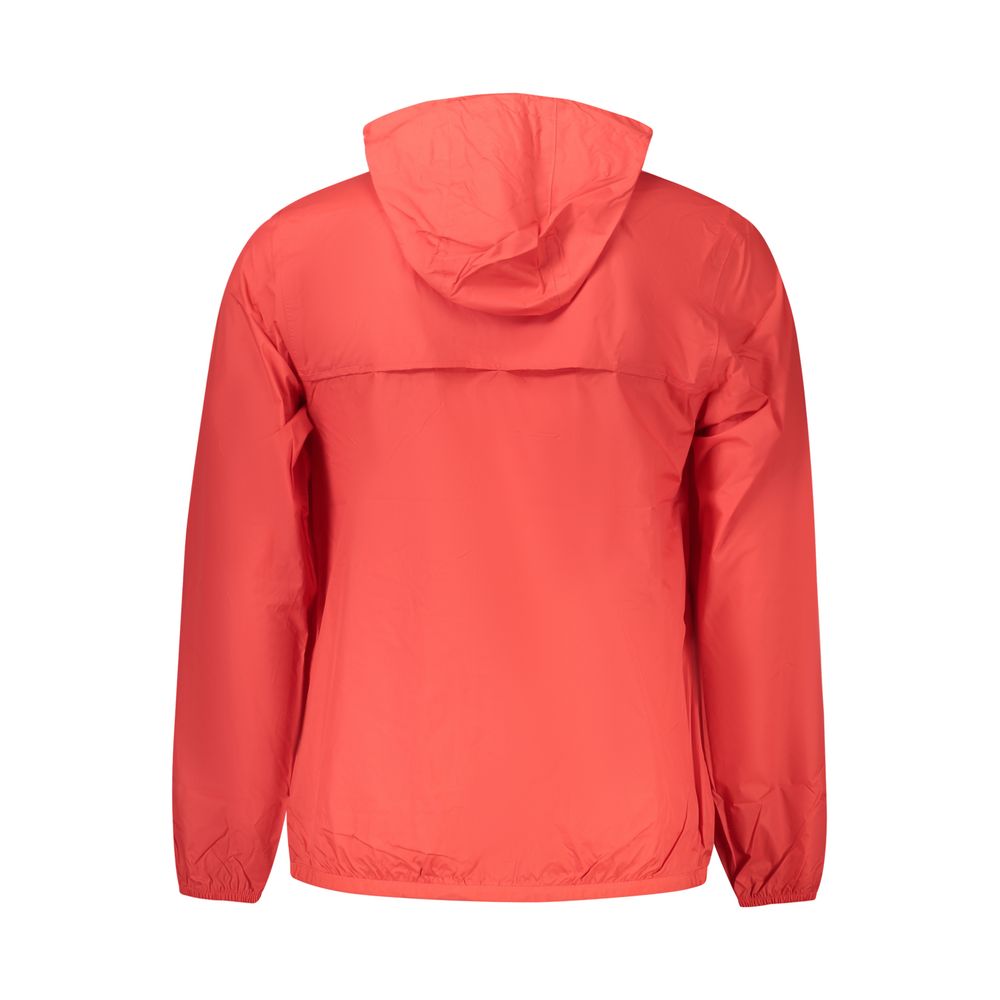 K-WAY Red Polyamide Men's Men's Jacket