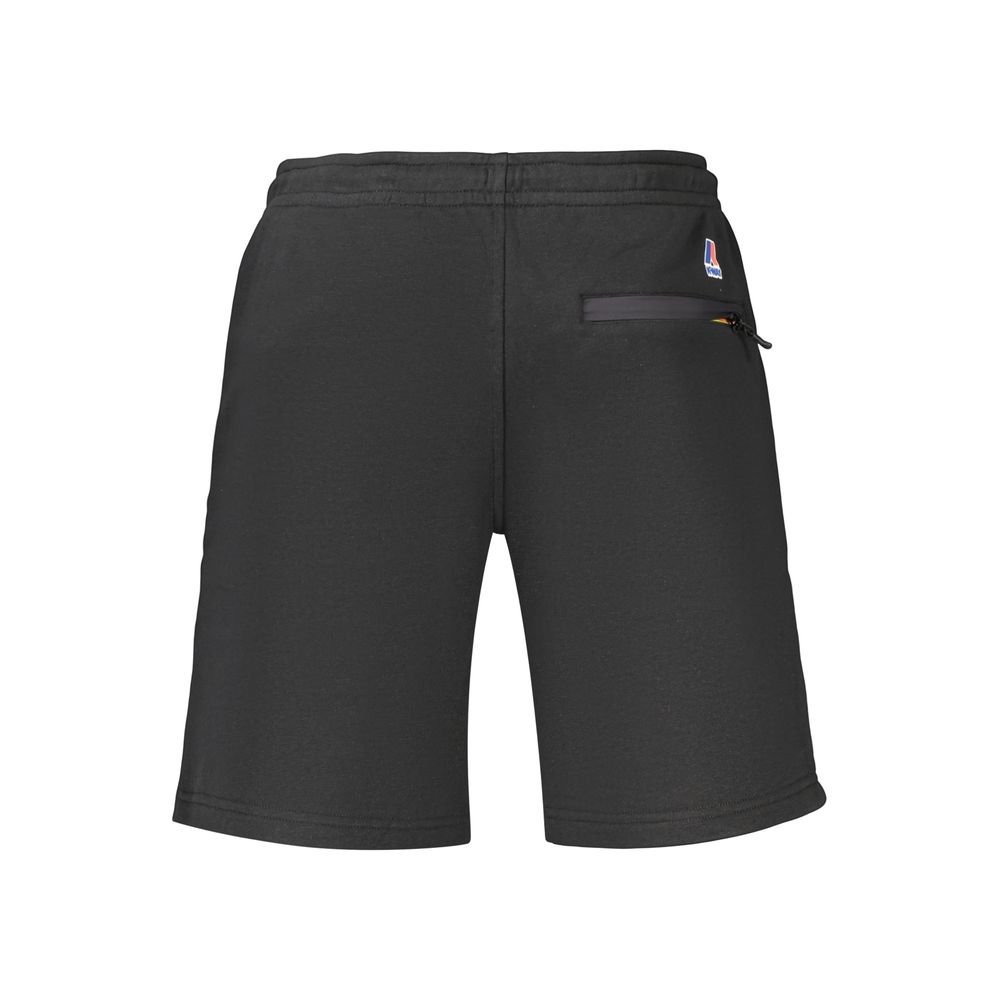 K-WAY Black Cotton Men's Men's Sweatpant