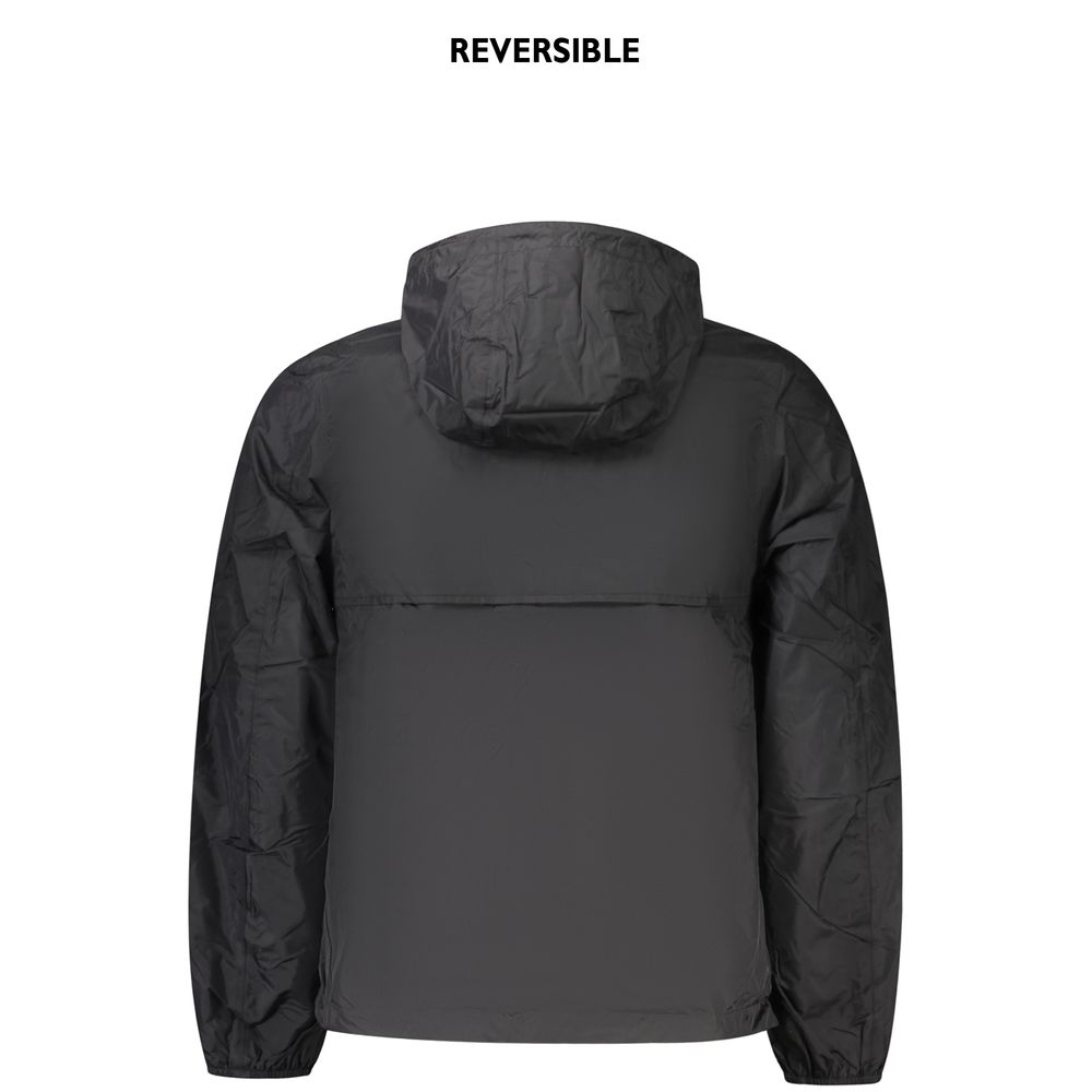 K-WAY Black Nylon Shell Men's Jacket