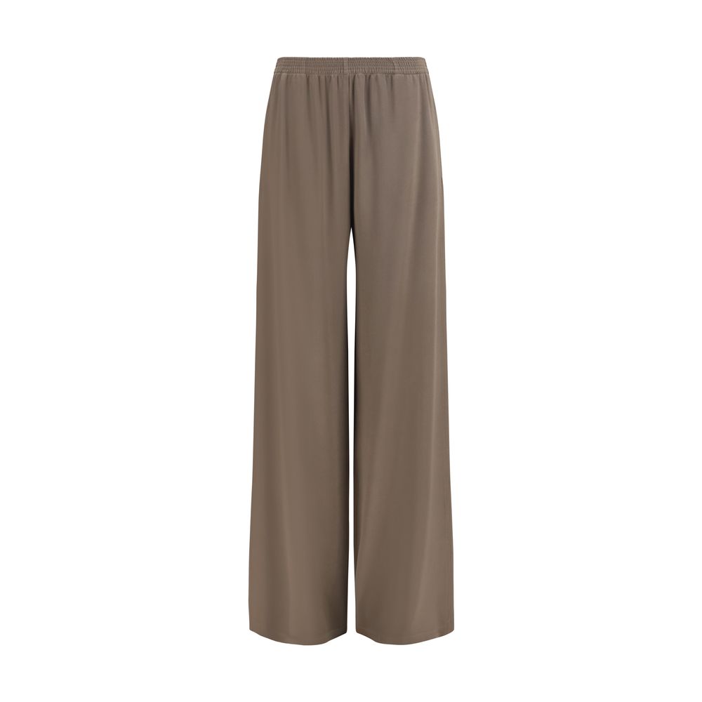 Fabiana Filippi Brown Viscose Casual Women's Pants