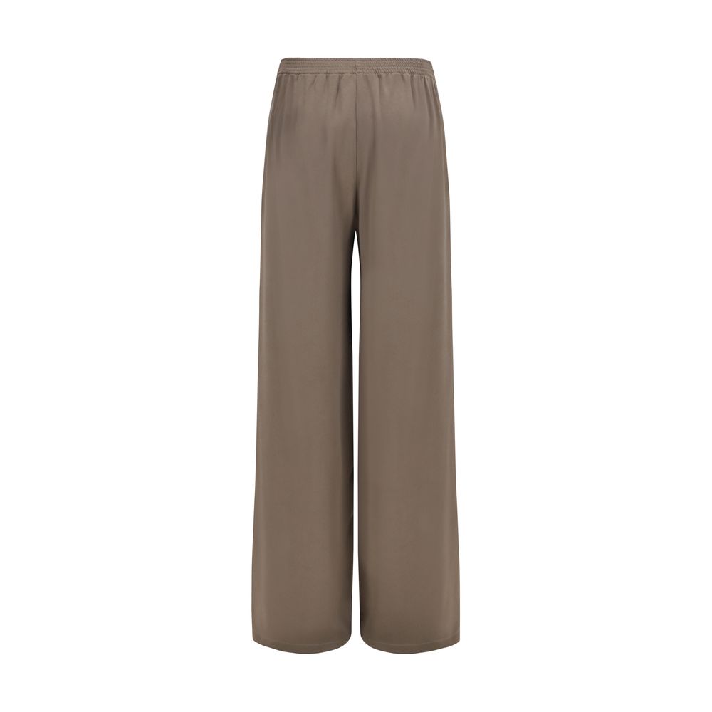 Fabiana Filippi Brown Viscose Casual Women's Pants