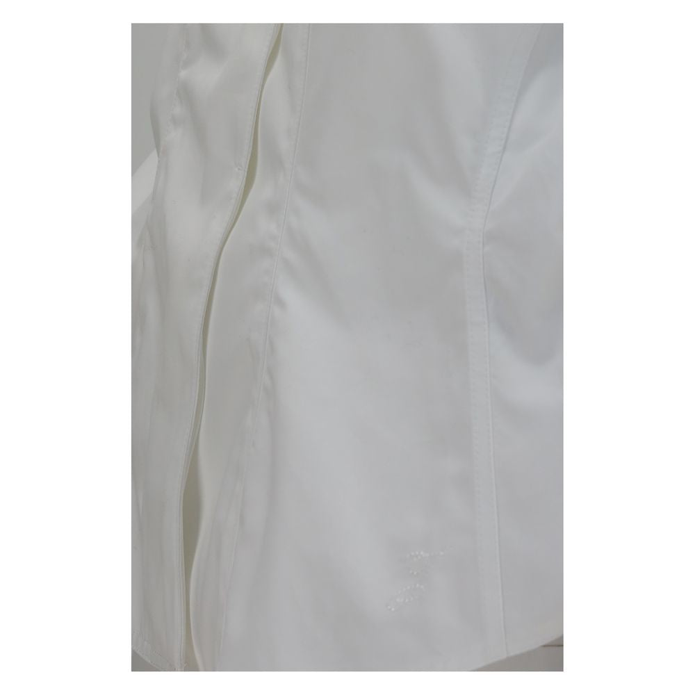 Jacquemus White Cotton Dress Women's Shirt