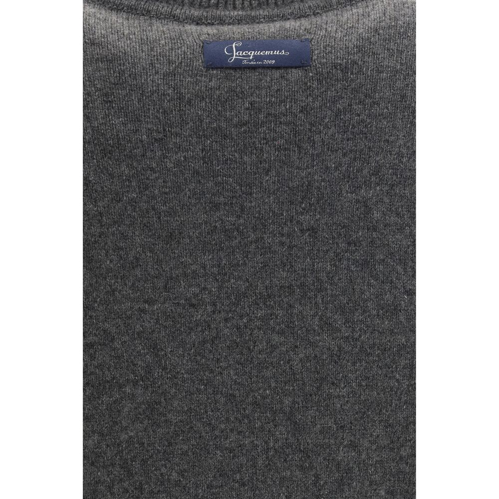 Jacquemus Gray Cashmere Women's Sweatshirt