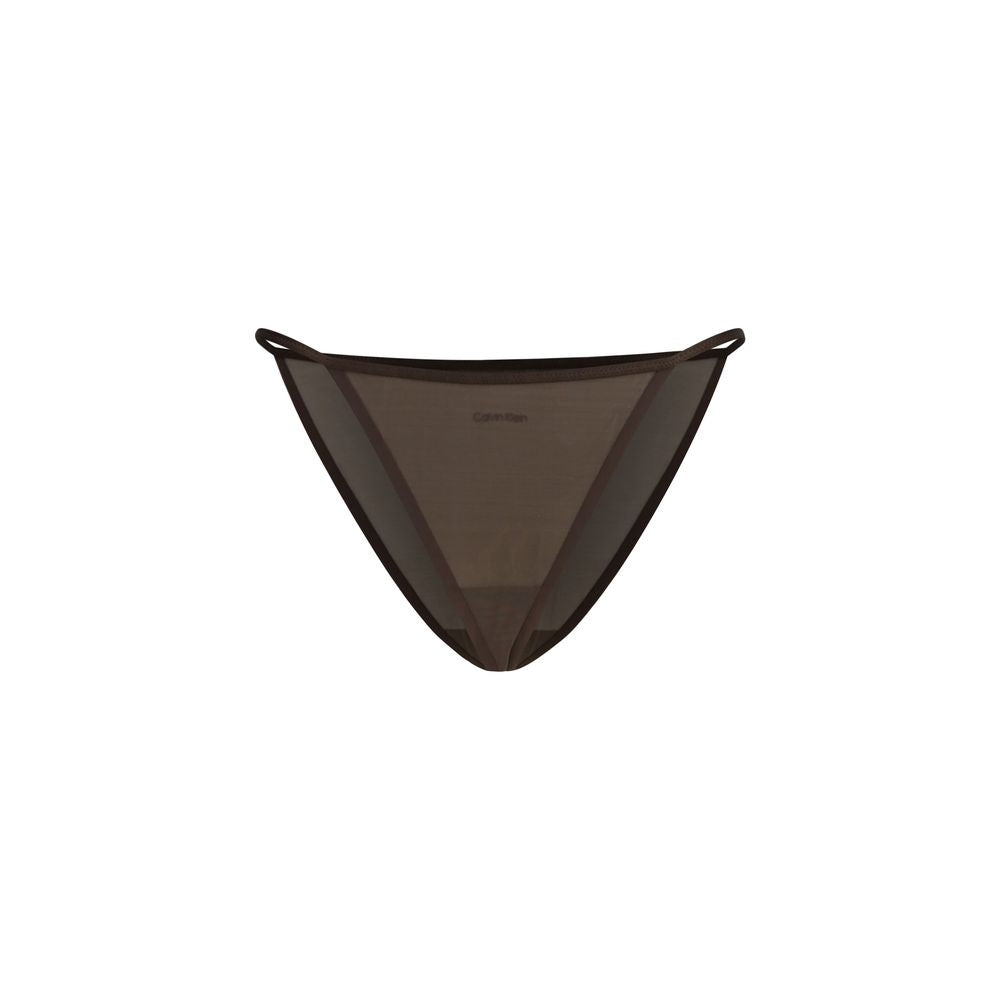 Calvin Klein Brown Nylon Women's Pantie