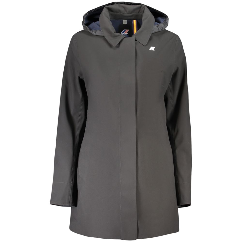 K-WAY Black Polyester Women's Women's Jacket