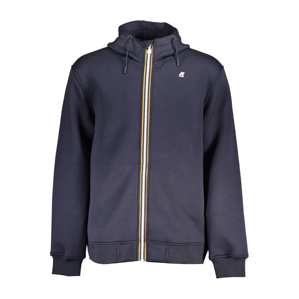 K-WAY Blue Polyester Men's Men's Jacket