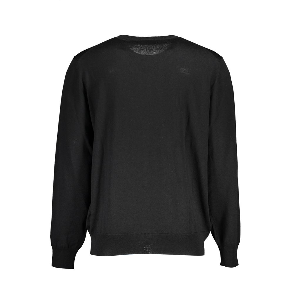 K-WAY Black Wool Mens Men's Sweater