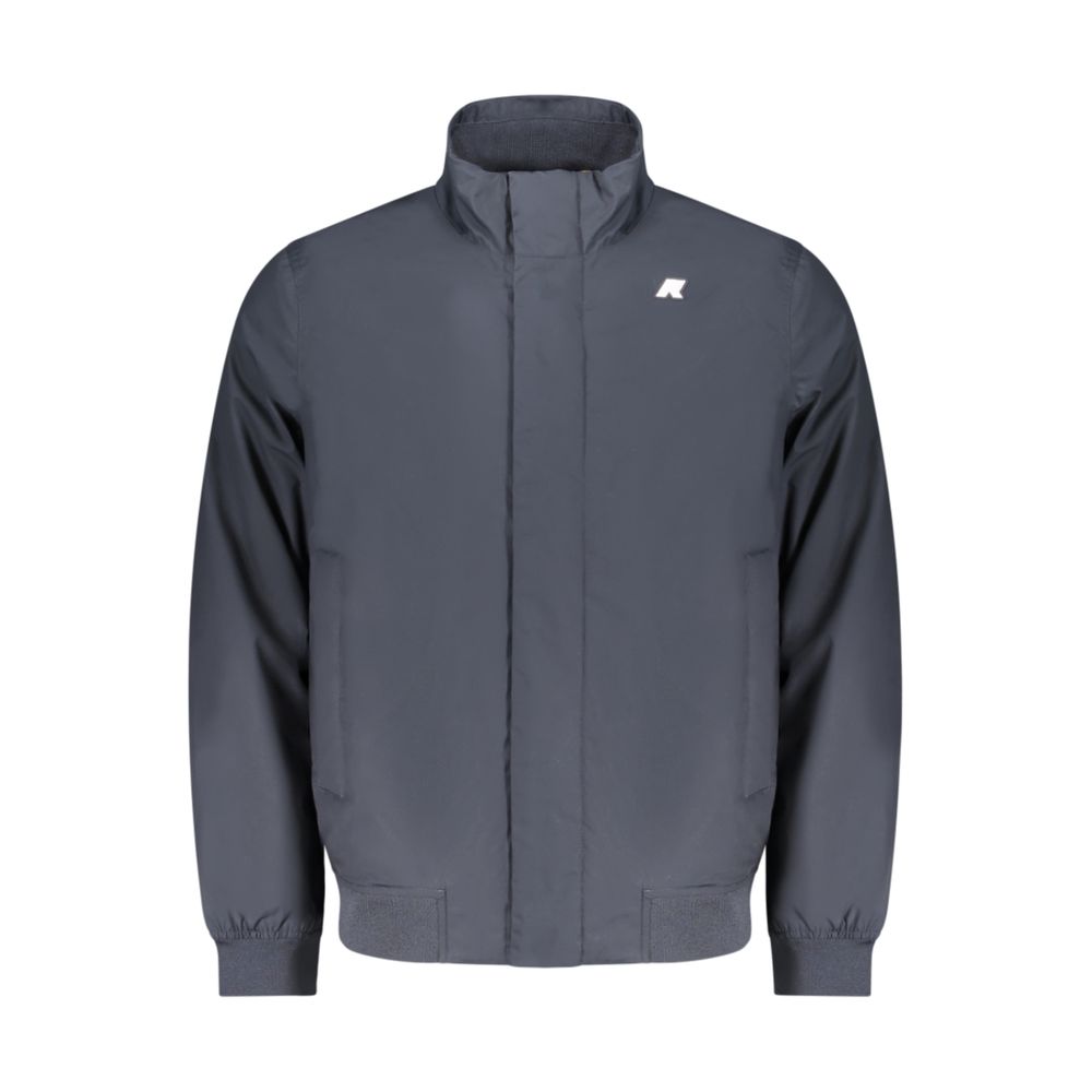 K-WAY Blue Polyester Men's Men's Jacket