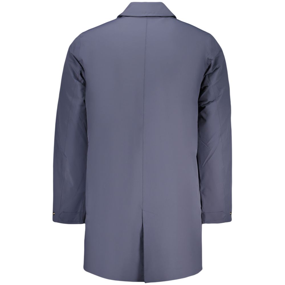K-WAY Blue Polyamide Men's Men's Jacket