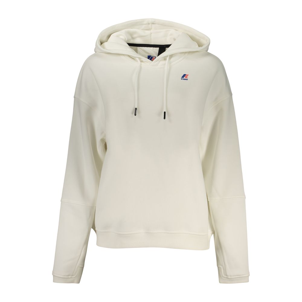 K-WAY White Polyester Women's Women's Sweatshirt