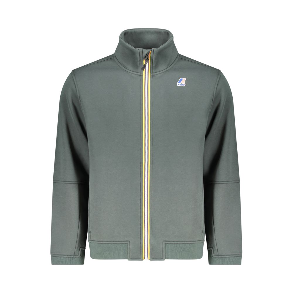K-WAY Verde Polyester Men's Men's Sweatshirt