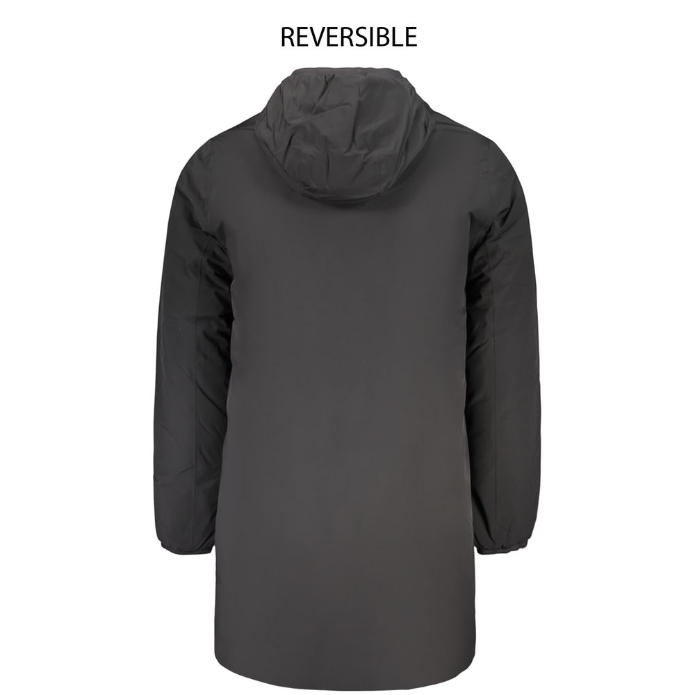 K-WAY Black Nylon Men's Men's Jacket