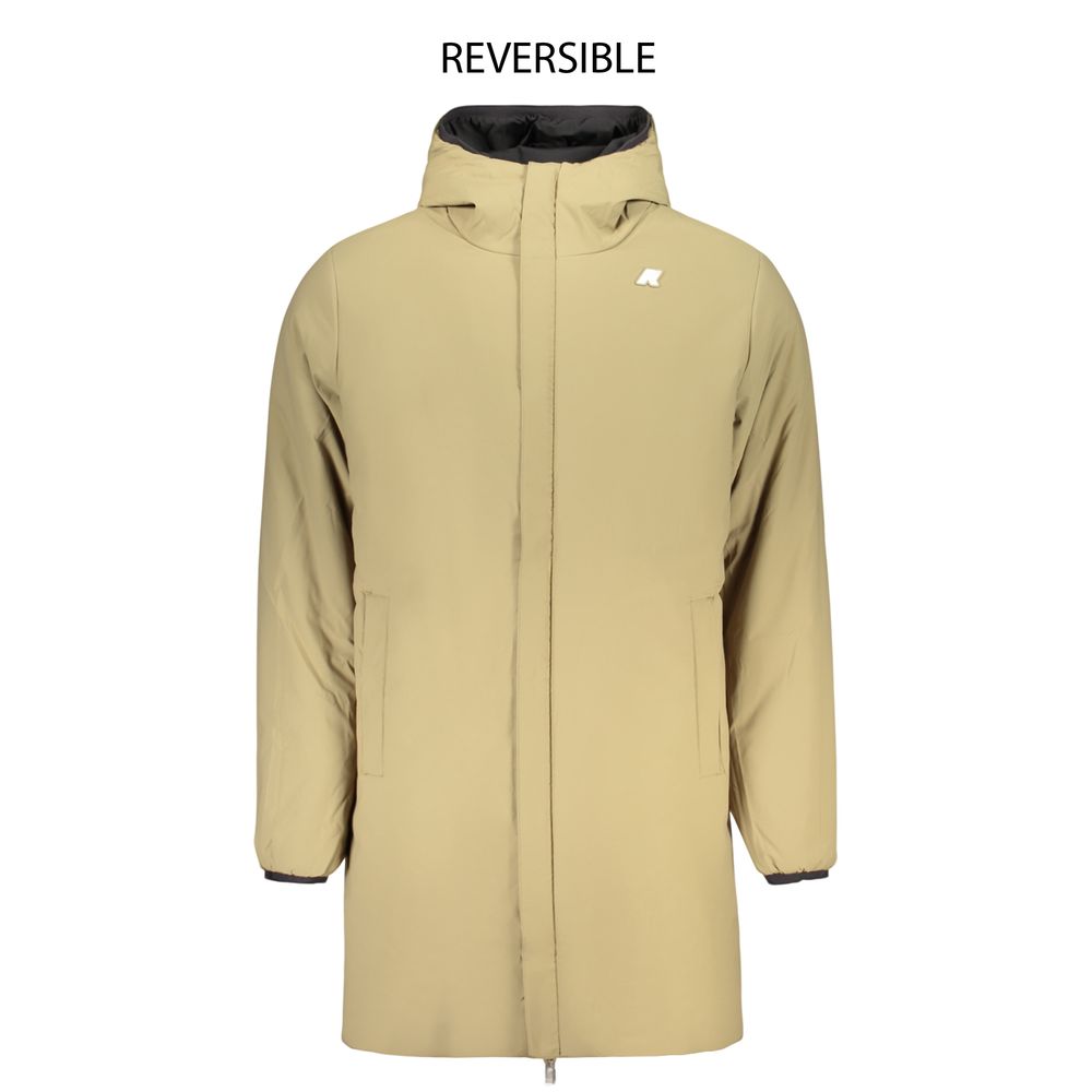K-WAY Black Nylon Men's Men's Jacket