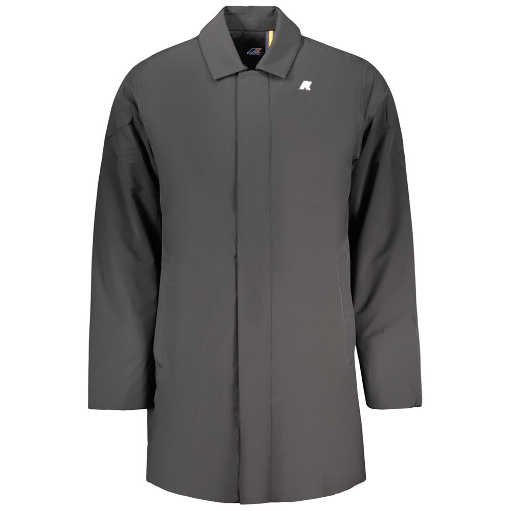 K-WAY Black Polyamide Men's Men's Jacket