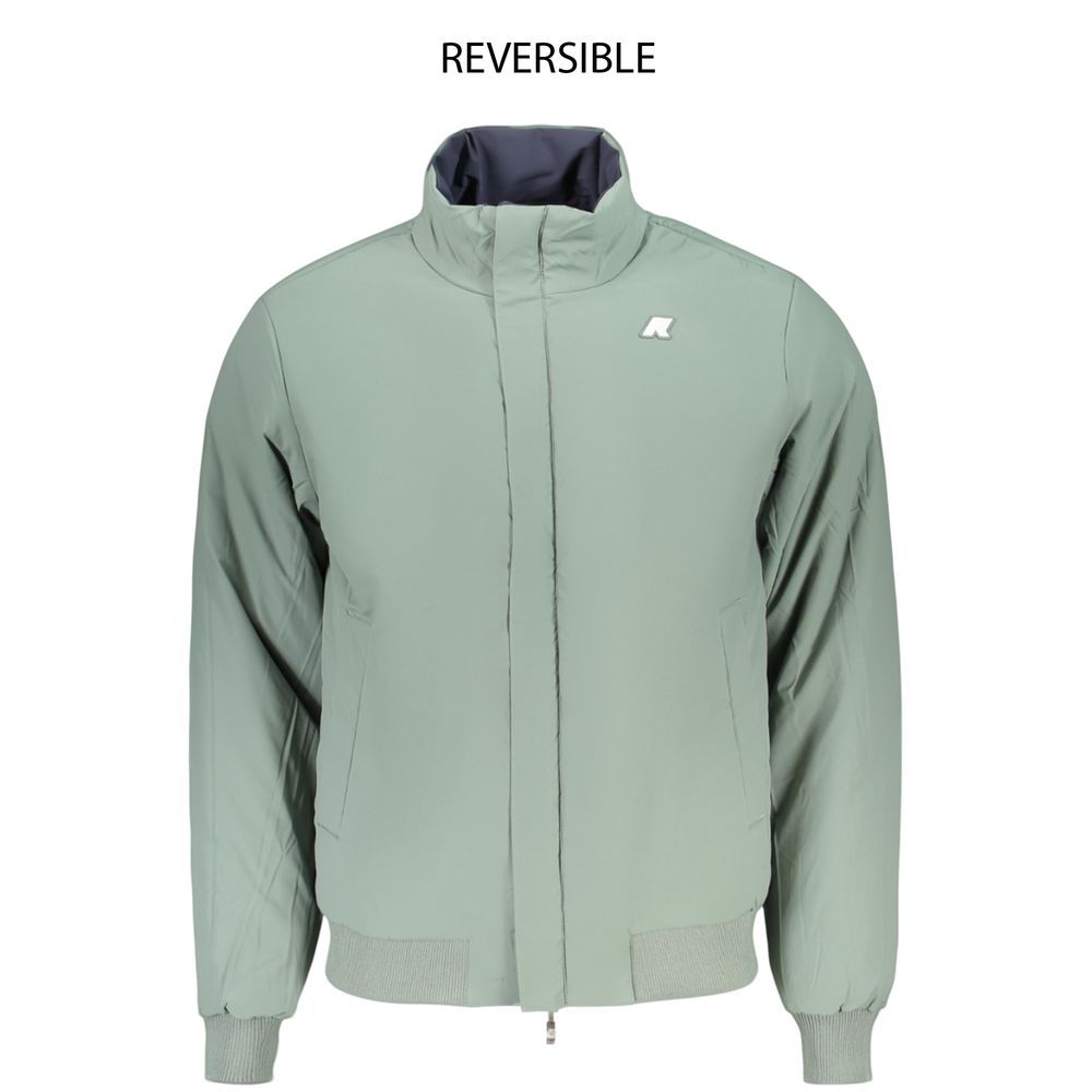 K-WAY Blue Polyamide Men's Men's Jacket
