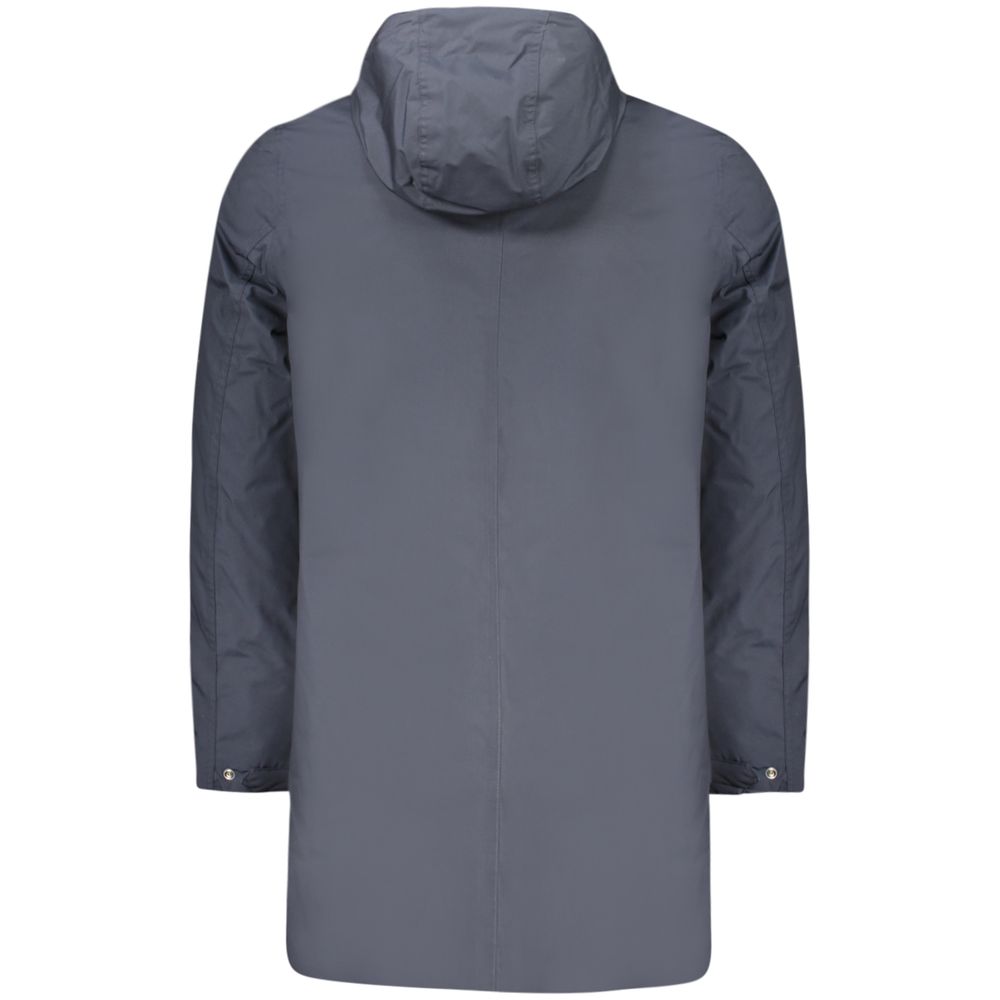 K-WAY Blue Polyester Men's Men's Jacket
