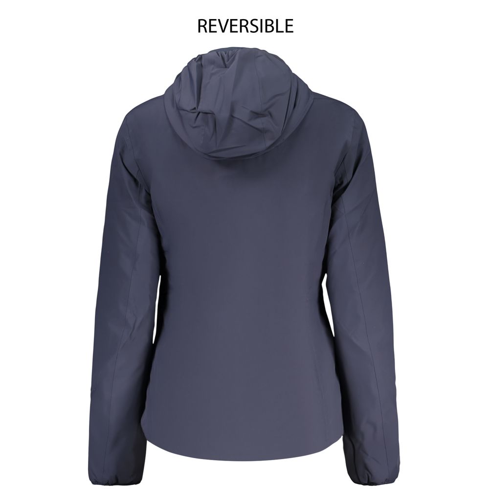 K-WAY Blue Nylon Women's Women's Jacket