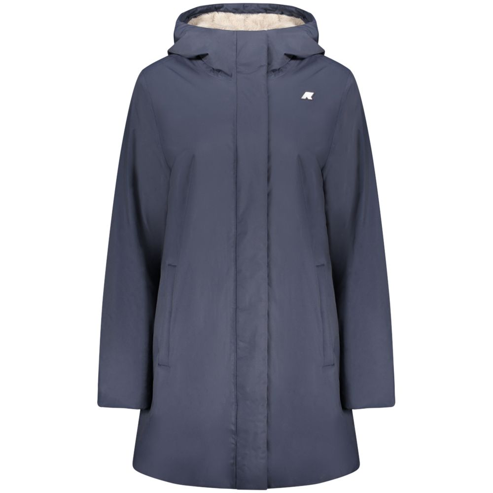 K-WAY Blue Nylon Women's Women's Jacket