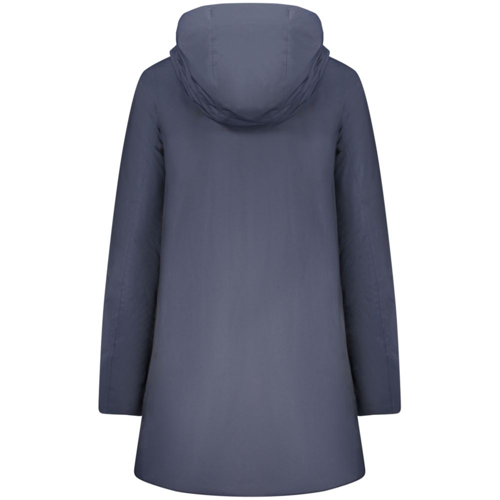 K-WAY Blue Nylon Women's Women's Jacket