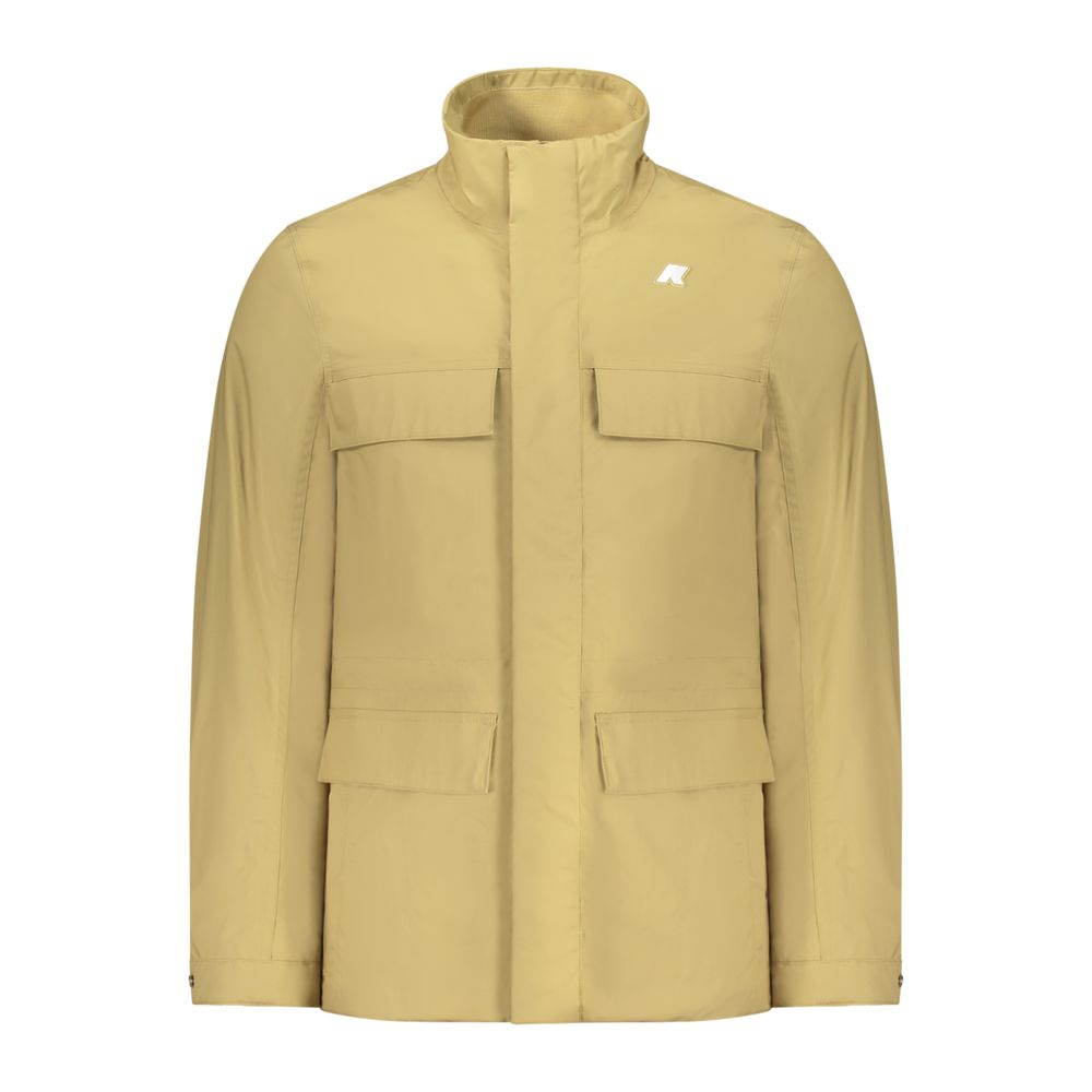K-WAY Beige Polyester Men's Men's Jacket