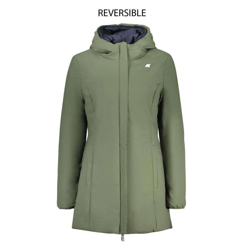 K-WAY Blue Nylon Women's Women's Jacket