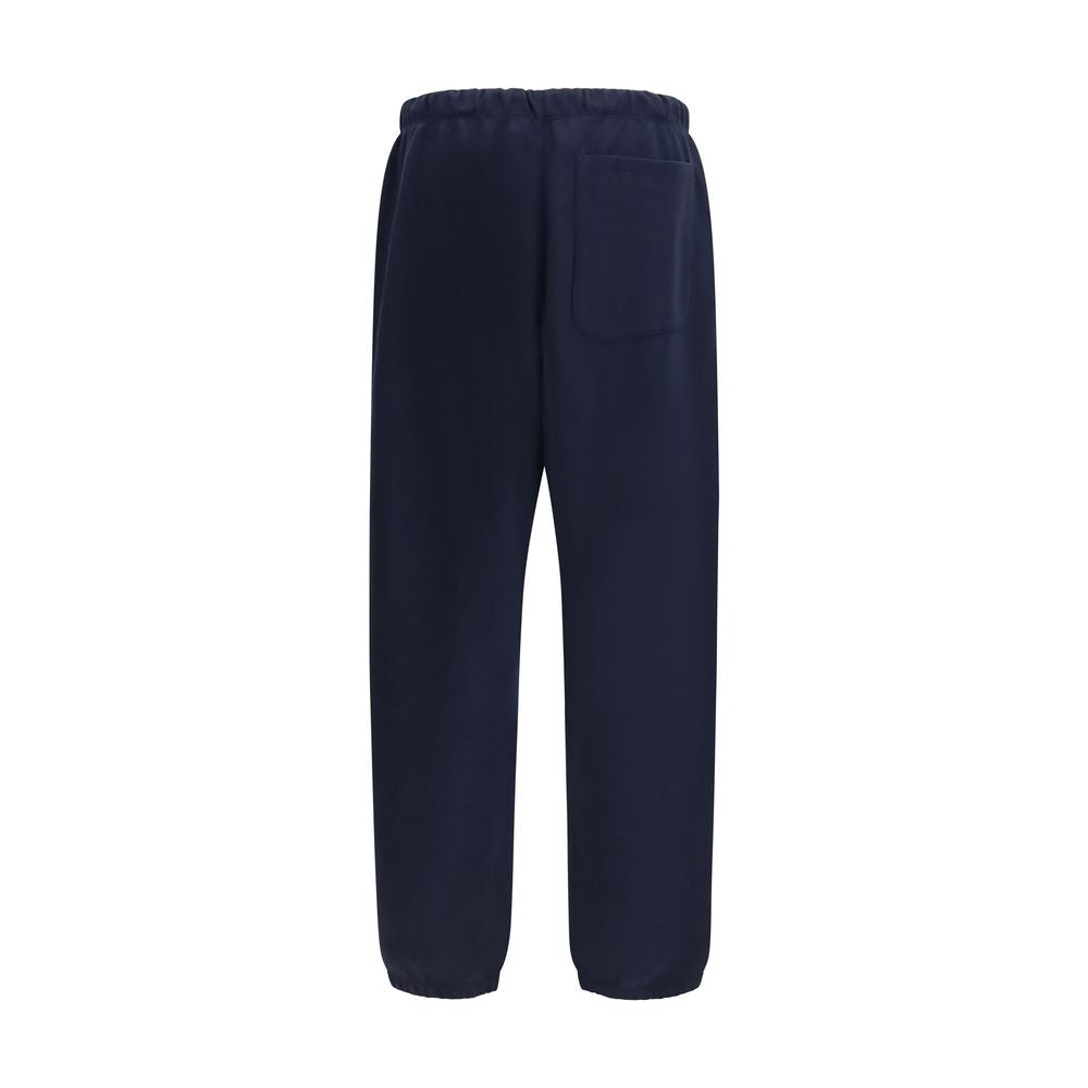 Umit Benan Blue Cotton Joggers (Workout Men's Pants)