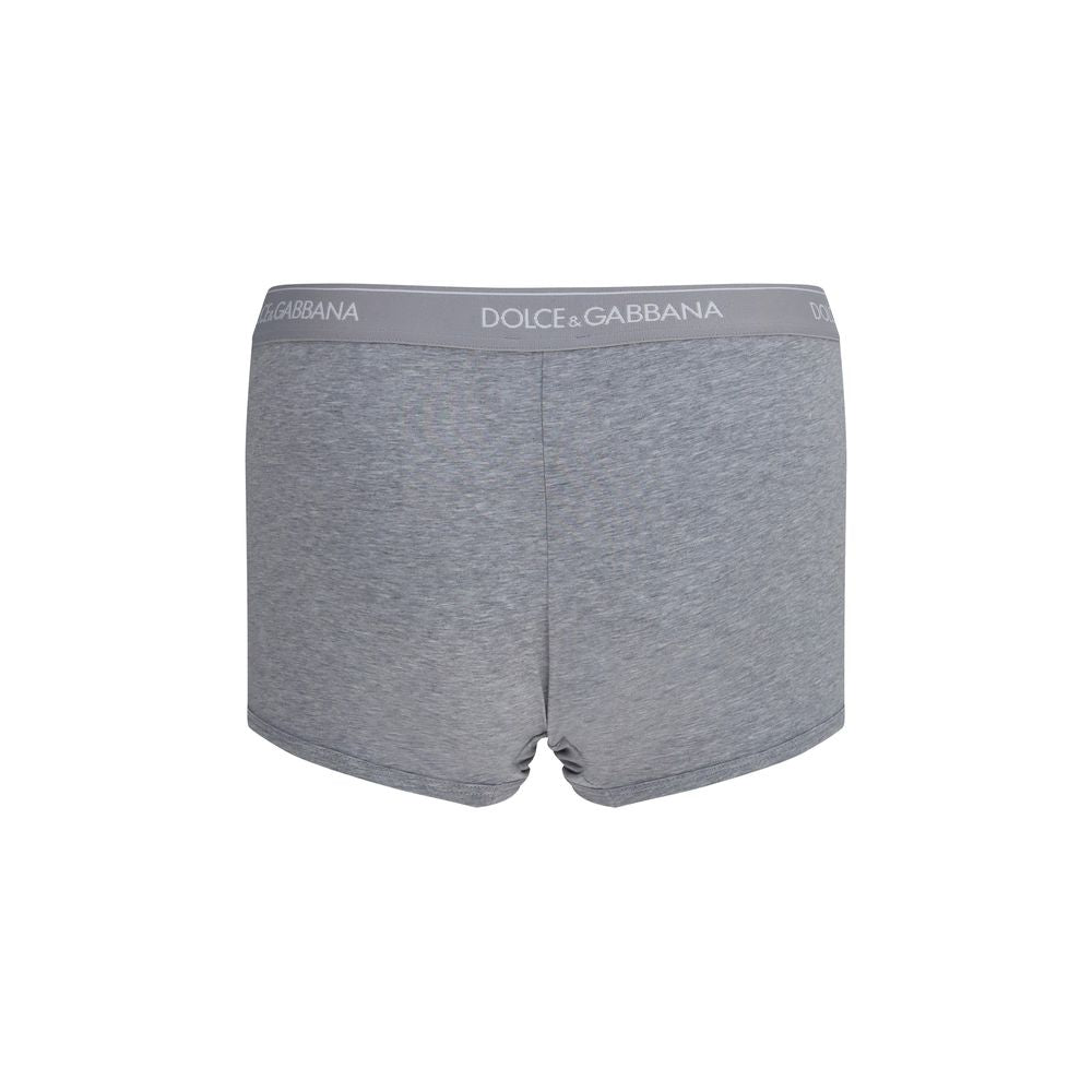 Dolce & Gabbana Gray Cotton Men's Boxers