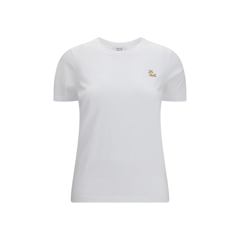 Maison Kitsuné White Cotton Women's T-Shirt