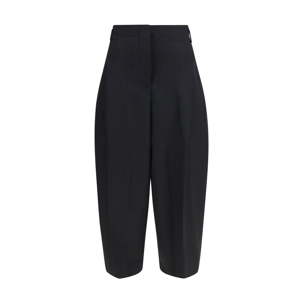 Jacquemus Black Wool Oves Aries Dress Women's Pants