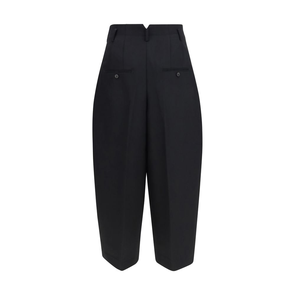 Jacquemus Black Wool Oves Aries Dress Women's Pants