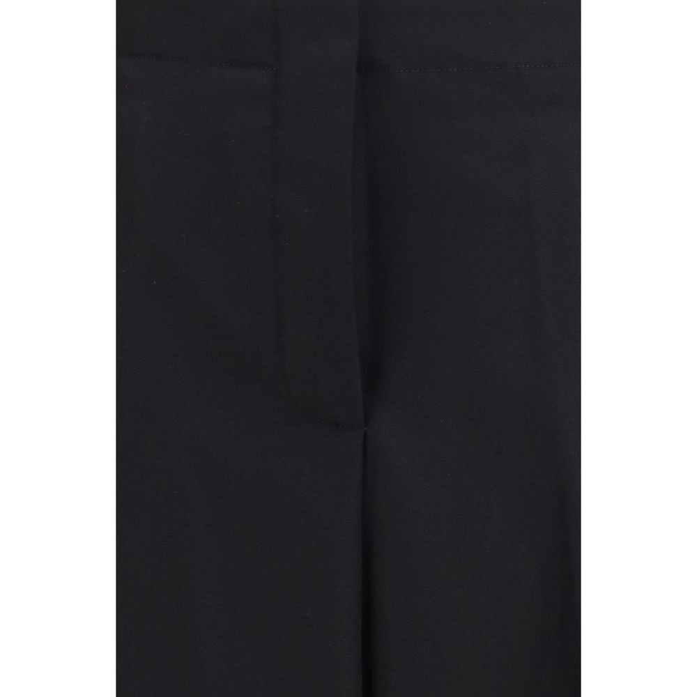 Jacquemus Black Wool Oves Aries Dress Women's Pants