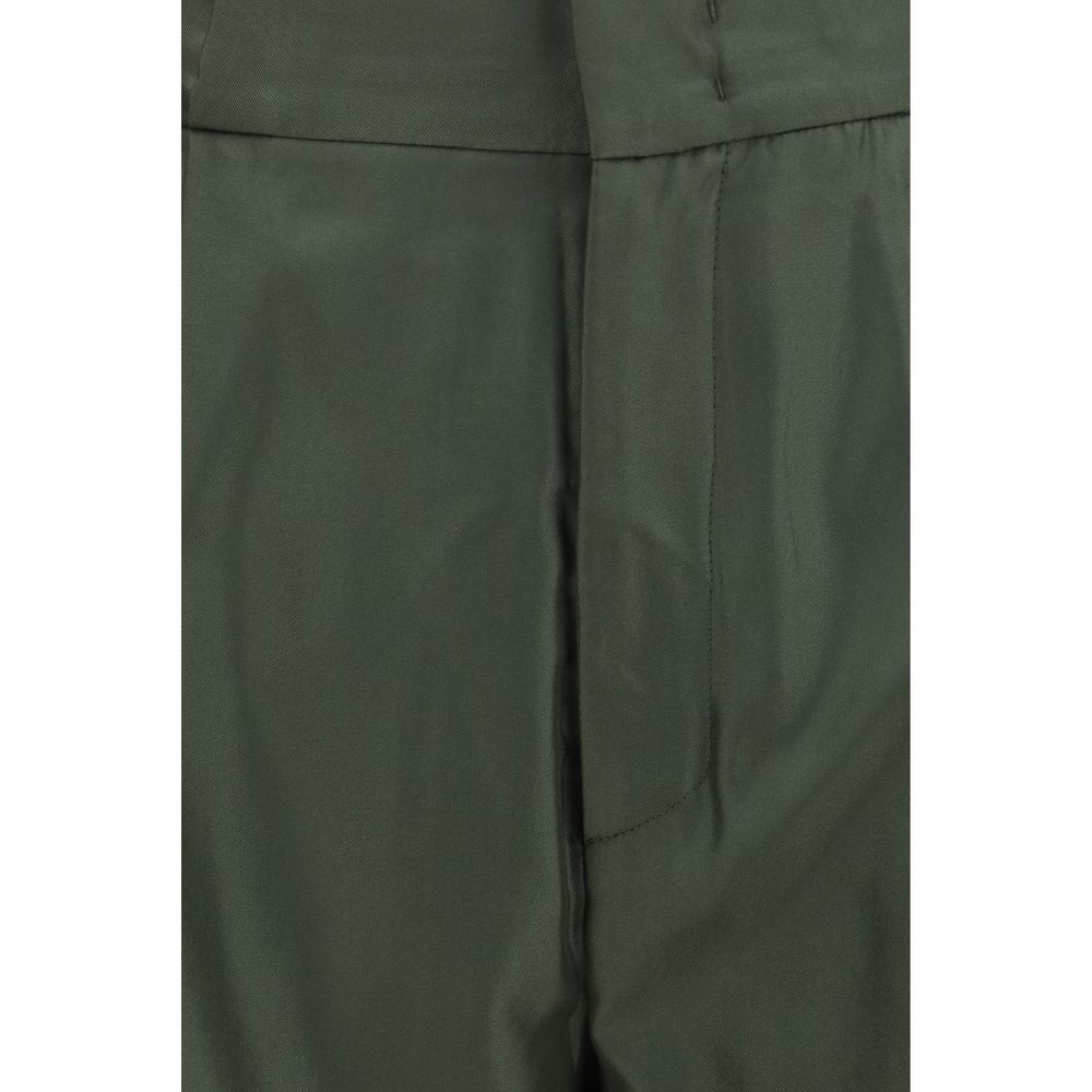 SA SU PHI Bicolor Silk Casual Women's Pants